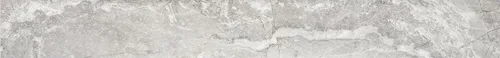 Miniatura 65 de Daltile Perpetuo - Moldura redondeada de porcelana con aspecto de mármol de porcelana de 3 x 24 pulgadas en gris eterno pulido (se vende por pieza)