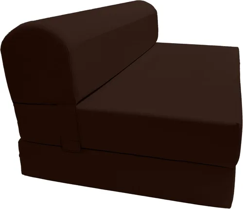 Miniatura 25 de D & D Futon Furniture Chair cama plegable de espuma, sofá de estudio, colchón de espuma doblado (6 x 36 x 70 pulgadas, azul real)