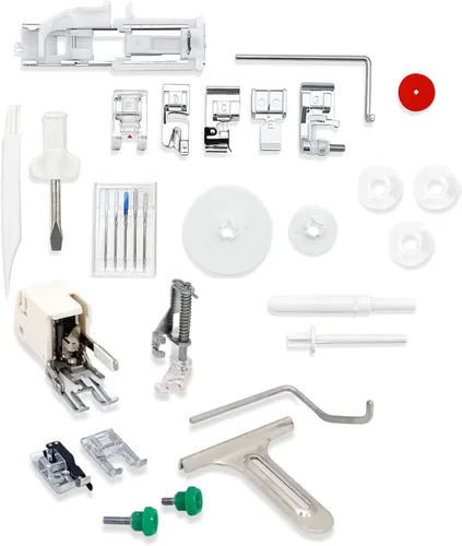 Miniatura 5 de Janome HD-5000 Black Edition Máquina de Coser de Servicio Pesado con Cuerpo de Aluminio, 18 Puntadas, Brazo Libre y Enhebrador de Agujas Incorporado
