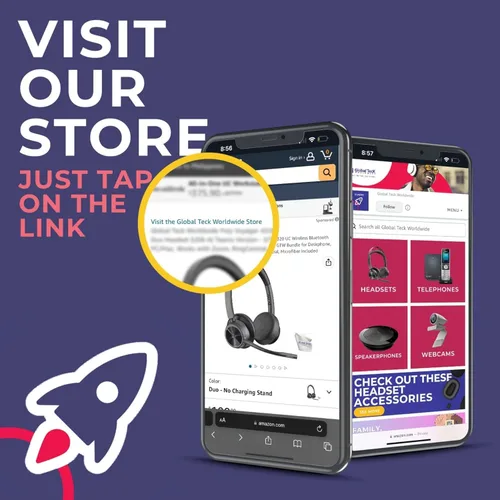 Miniatura 7 de Yealink WH66 Teams - Auriculares DECT certificados por equipos, se conectan al escritorio, PC/Mac, softphones - Funciona con equipos, Zoom
