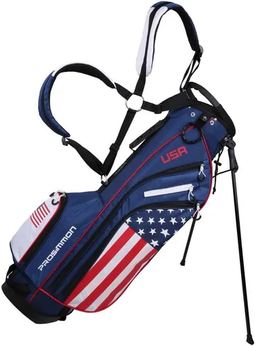 Miniatura 9 de Prosimmon Golf DRK 7" - Bolsa de golf ligera con soporte y correas dobles