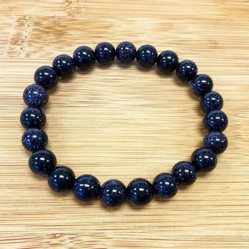 Miniatura 216 de Gem Avenue Handmade Round Bead Stretch Bracelet Unisex Natural Stone Beaded Jewelry for Men & Women, Elastic Wristband for Daily Wear