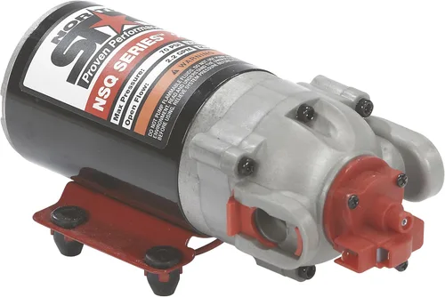 Miniatura 4 de NorthStar NSQ Series 12V Bomba de diafragma rociadora bajo demanda con puertos de conexión rápida - 2.2 GPM
