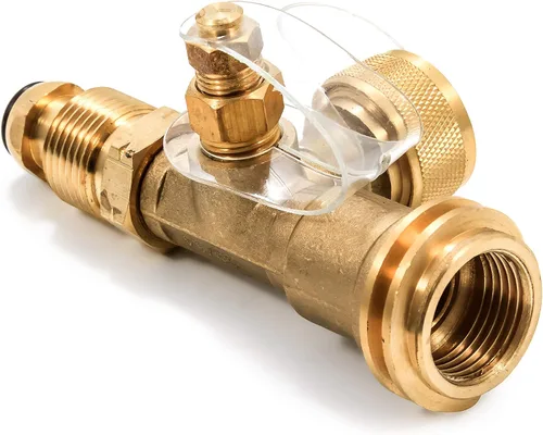 Miniatura 3 de Llave en T de latón para gas propano Camco, Solo soporte de latón de propano