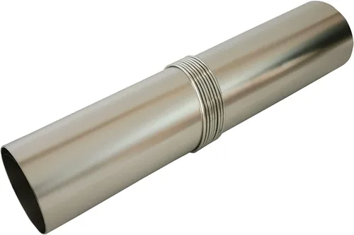 Miniatura 7 de DANCHEL OUTDOOR Tubo de estufa de acero inoxidable enrollable ultraligero, estufa de leña para campamento, tubo de chimenea con anillos, accesorios