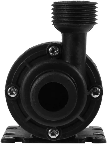 Miniatura 9 de Zerodis DC 24V Bomba de circulación de agua solar, motor silencioso sin escobillas, sumergible, negro, industrial, 800L/H, cabeza de 5M, plástico ABS
