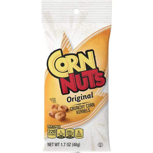 Miniatura 9 de CORN NUTS Granos de maíz con sabor a barbacoa, aperitivos de maíz crujientes, caja de aperitivos, paquetes variados para adultos, 1.7 onzas