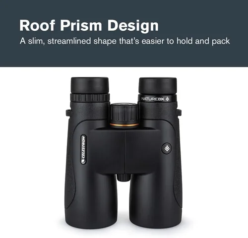 Miniatura 7 de Celestron - Binoculares Nature DX 10x50 - Ideal para observación de aves y exteriores - Lentes objetivo de 1.969 in - Campo de visión de 5.8°