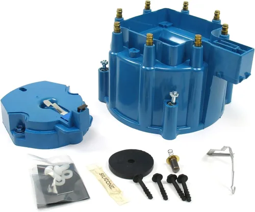 Miniatura 3 de Pertronix D4000 Lanzallamas Negro HEI Kit de Tapa Distribuidor y Rotor