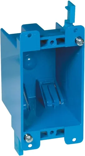 Carlon B114R-UPC Caja de interruptor/tomacorriente, Old Work, 1 gang, 4-1/8 pulgadas de largo por 2-1/4 pulgadas de ancho por 2-3/4 pulgadas de