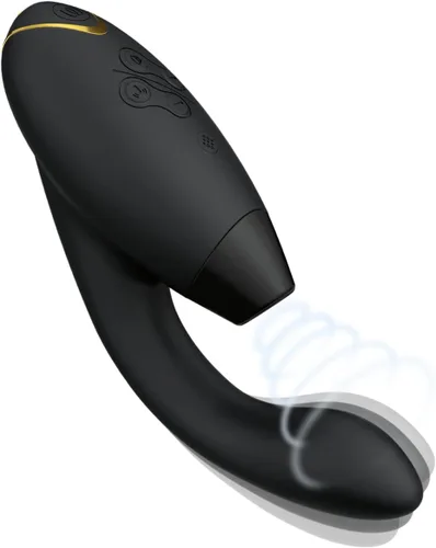 Miniatura 10 de Womanizer Duo 2 Vibrador de conejo succión de clítoris, juguete sexual vibrador de punto G, 14 niveles de intensidad y 10 modos de vibración