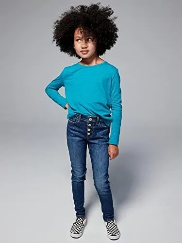 Miniatura 3 de GAP Pantalón Jegging de talle alto para niña