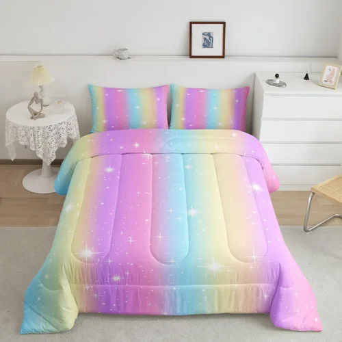 Miniatura 26 de Erosebridal Juego de edredón de robot tamaño Queen, juego de ropa de cama de decoración de robot espacial para dormitorio de niños y niños, juego