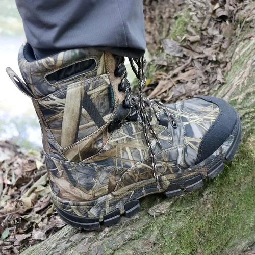 Miniatura 7 de Botas de caza impermeables para hombre, ligeras, botas de trabajo aisladas, botas de trabajo transpirables de 10 pulgadas, 10 pulgadas, Thinsulate