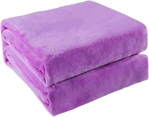 Miniatura 10 de uxcell Manta afelpada, suave, ligera, de microfibra, para cama o sofá