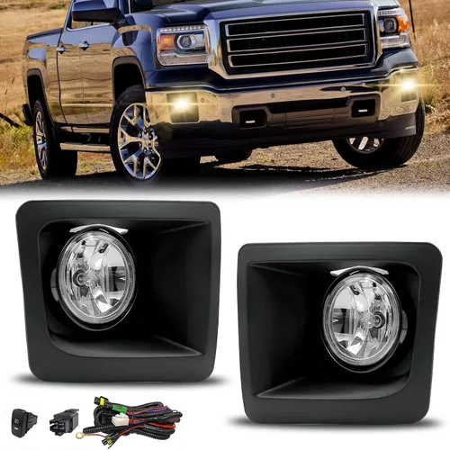 Miniatura 32 de Lámpara de luces antiniebla, compatible con Ford Expedition 1999-2002, F-150 1999-2003 y F-150 Heritage 2004, lado del conductor y del pasajero