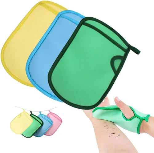 Esponja Saca Mugre Del Cuerpo, Esponja Sacamugre para El Cuerpo, Esponjas Saca Mugre, Guantes Portátiles de Baño y Ducha Guantes Eliminadores de