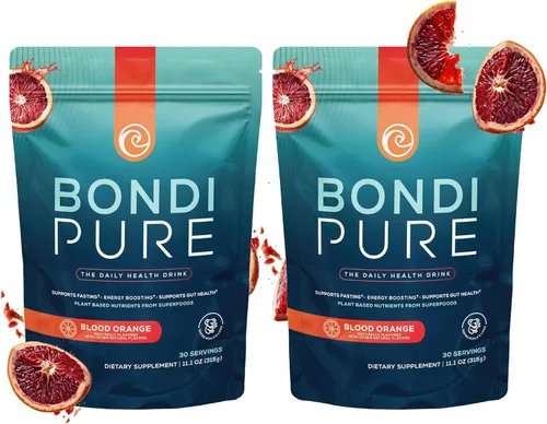 Miniatura 16 de Bondi Pure - Bebida diaria de salud y desintoxicación - Promueve la salud intestinal y el apoyo energético durante una limpieza o ayuno intermitente