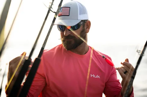 Miniatura 4 de HUK Men's Icon X Long Sleeve Fishing Shirt with Sun Protection