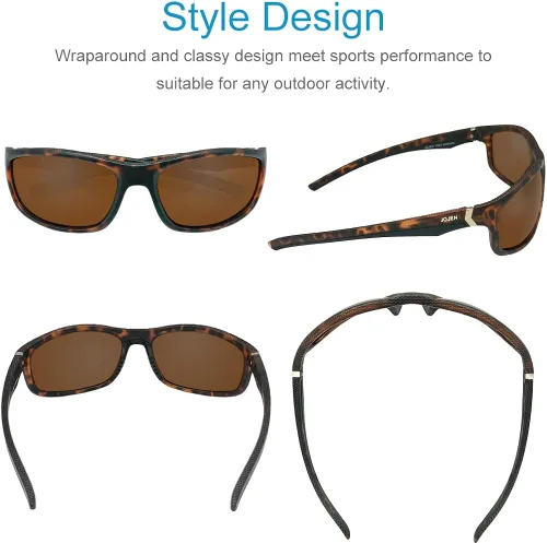 Miniatura 2 de JOJEN Polarized Sports Sunglasses for Women Men Running Golf Fishing Cycling Driving 100% UV Protection Sun Glasses JE001