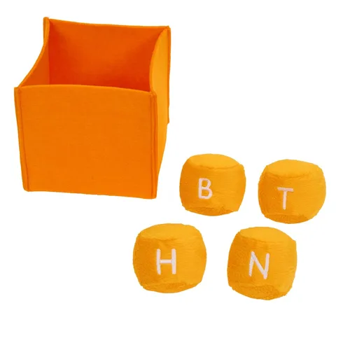 Miniatura 3 de ABC - Bolas clasificadoras con cajas, 26 bolas de felpa y 6 cajas blandas