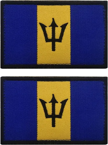 Miniatura 150 de 2 parches de bandera de Japón de AliPlus bordados tácticos militares moral parche apliques gancho y bucle