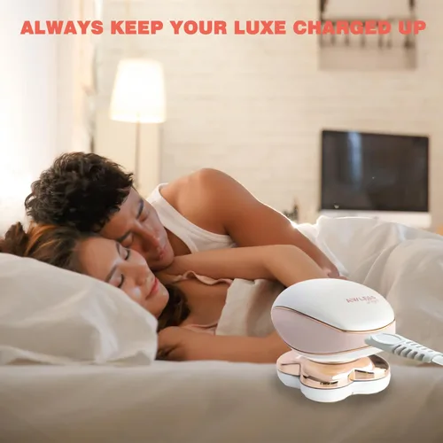 Miniatura 6 de LIANSUM Cable USB de acabado táctil impecable para piernas, solo compatible con afeitadora de piernas impecables, removedor de pelo para mujeres