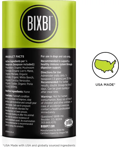 Miniatura 2 de Suplemento para perros y gatos BIXBI Organic Pet Superfood