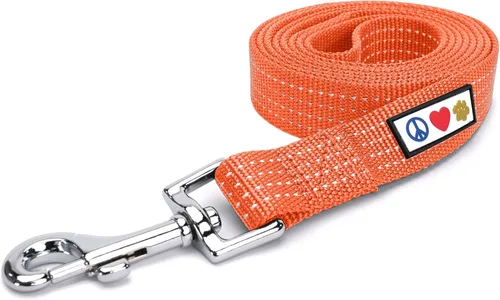 Miniatura 39 de Pawtitas correa para mascotas/cachorro de ft reflectante de perro con collar y arnés de juego que se venden por separado., Rosado (Pink Camo)