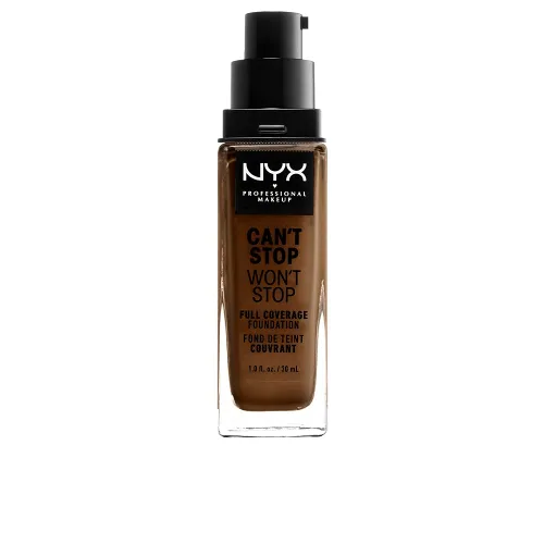 Miniatura 43 de NYX Professional Makeup Can't Stop Won't Stop - Cepillo para base de maquillaje Negro