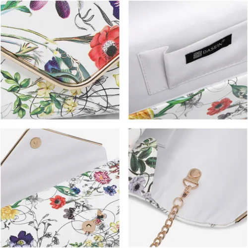 Miniatura 5 de Bolsos de mano Dasein para mujer, de ante sintética, para noche, formales para fiestas, bodas, cócteles, graduación