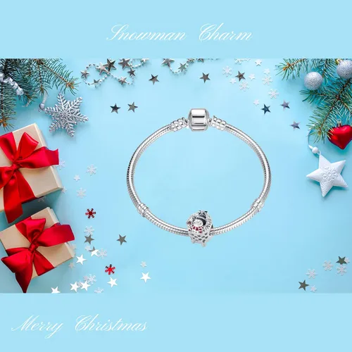 Miniatura 3 de QeenseKc - Cuentas de cristal esmaltadas para pulsera europea, regalo para mujeres y niñas