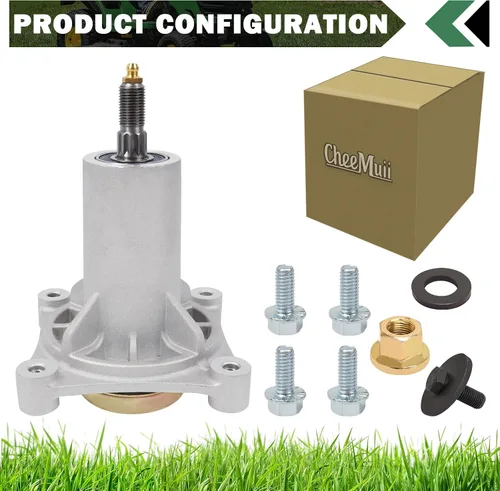 Miniatura 5 de CheeMuii 532187292 587125401 Husillos de cortacésped de repuesto para 187292 192870 567253301 587125401 587819701 532187292 apto para 42" 46" 48