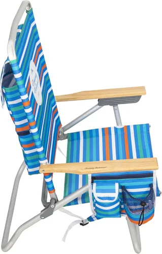 Miniatura 4 de Tommy Bahama 4-Position Extended seat Height Easy in-Easy Out Folding Backpack Beach Chair