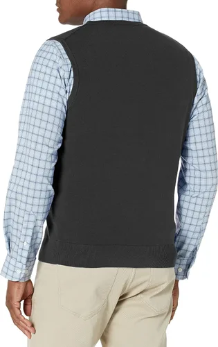 Miniatura 2 de Cutter & Buck Lakemont - Chaleco de suéter con cuello en V para hombre