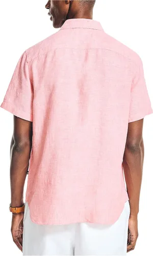 Miniatura 3 de Nautica Camisa de manga corta de lino hecha de forma sostenible para hombre