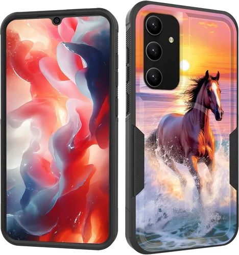 Miniatura 255 de Funda magnética para Galaxy A16 5G, [compatible con MagSafe] [protección contra caídas de grado militar] Funda resistente a prueba de golpes
