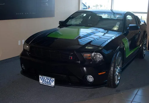 Miniatura 2 de STO N SHO Soporte de matrícula frontal compatible con Ford Roush Mustang 2010-2012 (SNS5a)