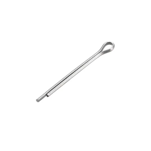 Miniatura 4 de uxcell Pasador de chaveta dividido, 0.039 in x 0.394 in, acero inoxidable 304, 2 puntas, llave de clip de sujeción en tono plateado, 30