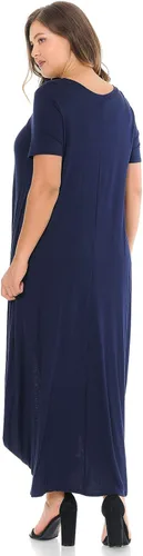 Miniatura 4 de Pastel by Vivienne Camiseta larga para mujer en talla grande