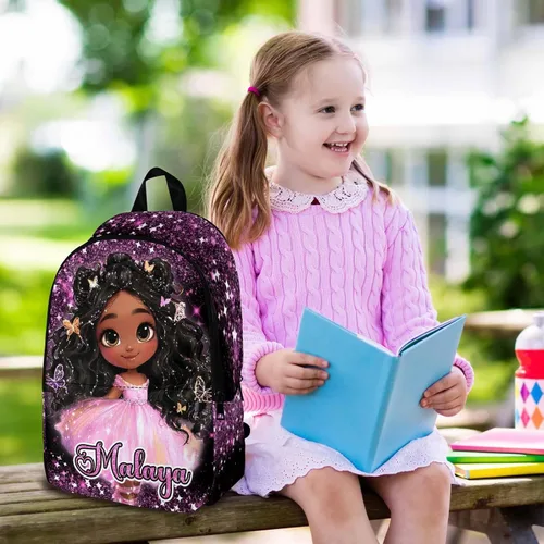 Miniatura 205 de Texto personalizado Elefante desgaste gafas mochila mochila mochila casual Daypack bolsa para mamá niñas, color86-4, Mochilas Daypack