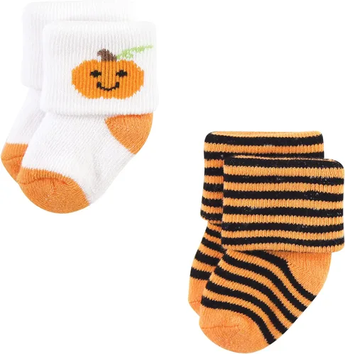 Miniatura 3 de Hudson Baby unisex-baby Holiday Newborn Terry Socks