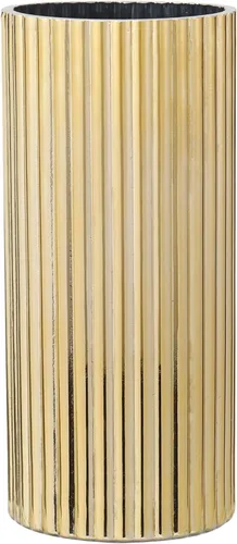 Miniatura 15 de Jarrón de vidrio ámbar para flores, jarrones de vidrio acanalados, jarrones altos de vidrio para tulipanes, jarrón de vidrio moderno para sala