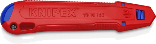 Miniatura 5 de KNIPEX Tools CutiX Cuchillo universal a presión, 6-1/2 pulgadas, rojo/azul