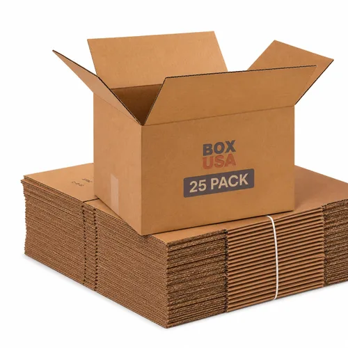 Miniatura 16 de BOX USA Cajas de cartón corrugado de 15 x 10 x 6, medianas de 15 pulgadas de largo x 10 pulgadas de ancho x 6 pulgadas de alto, paquete de 25