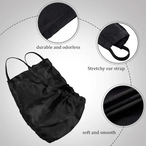 Miniatura 3 de eBoot 3 Piezas Gorras de Barba Gorro de Barba para Hombres Bandana Cubiertas de Cabello Facial Gorros Protectores Ajustables Gorras de Gorro Regalo