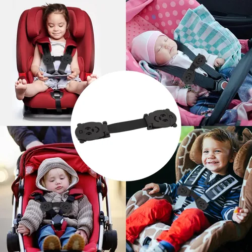 Miniatura 7 de Correa de Seguridad Anti Escape con Hebilla y Clip para Pecho de Bebé (Menos de 1.5 Años) Arnés con Clip de Pecho, Correa de Seguridad para Bebé