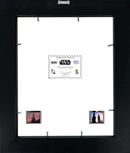 Miniatura 6 de FILMCELLS - Star Wars - Boba Fett - Presentación de arte mural de edición limitada de 11" x 13" - Incluye dos clips de película de 1.378 in SW283IW