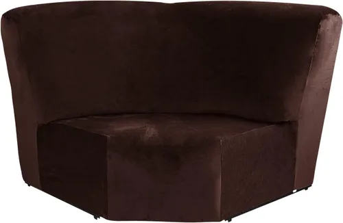 Miniatura 12 de MIFXIN Funda para sofá esquinero, 1 pieza, de terciopelo, elástica, para sofá reclinable seccional, funda para sofá reclinable en forma de L, Velvet