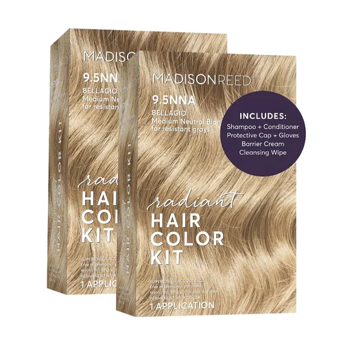 Miniatura 66 de Madison Reed - Kit de color de cabello radiante, tinte permanente para el cabello, 100 % cobertura de canas, sin amoníaco, castaño Catania 5NGM